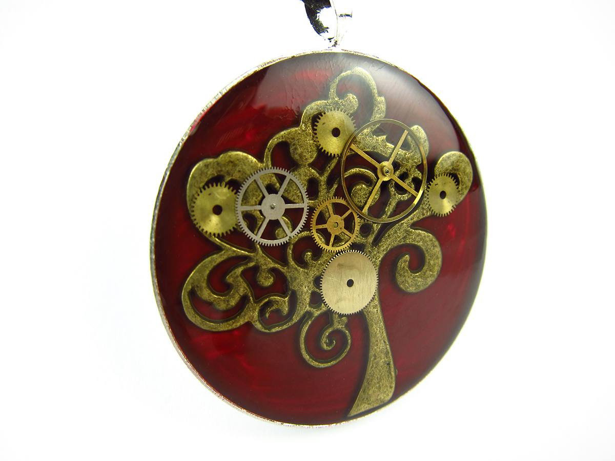 Pandantiv Steampunk Handmade P000805 2 Pandantiv Steampunk Handmade P000805