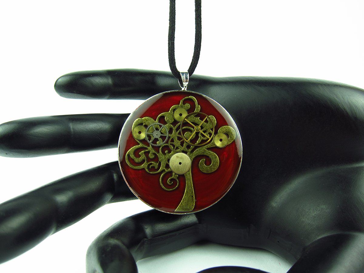 Pandantiv Steampunk Handmade P000805 4 Pandantiv Steampunk Handmade P000805