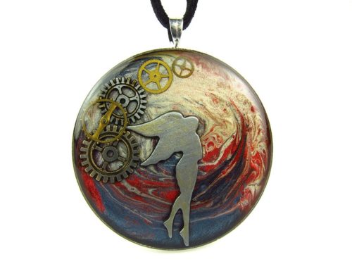 Pandantiv Steampunk Handmade P000806