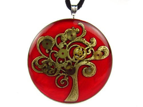 Pandantiv Steampunk Handmade P000807