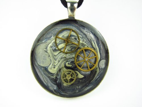 Pandantiv Steampunk Handmade P000808