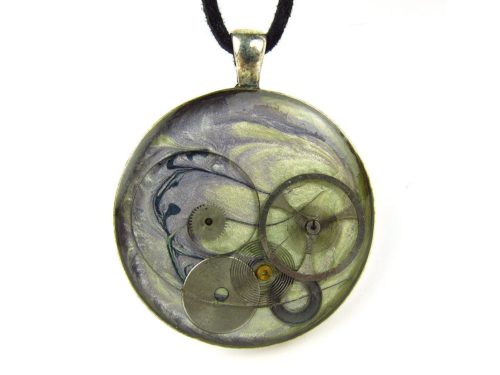 Pandantiv Steampunk Handmade P000813