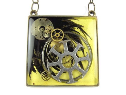 Pandantiv Steampunk Handmade P000819