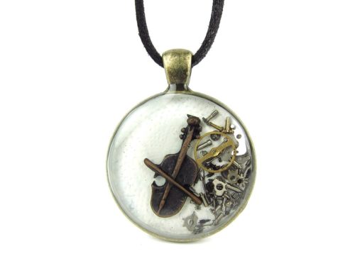 Pandantiv Steampunk Handmade P000848