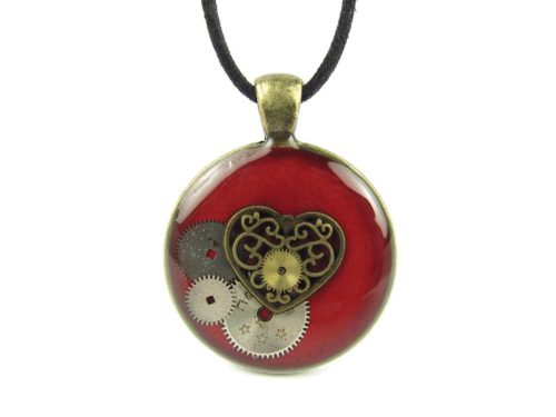 Pandantiv Steampunk Handmade P000850