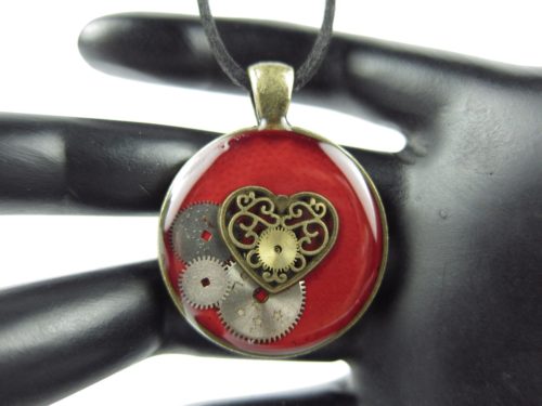 Pandantiv Steampunk Handmade P000850