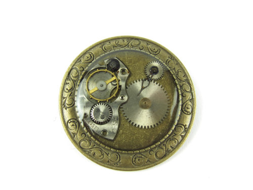 Brosa Steampunk Handmade BS000002