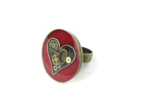 Inel Steampunk Handmade I000536