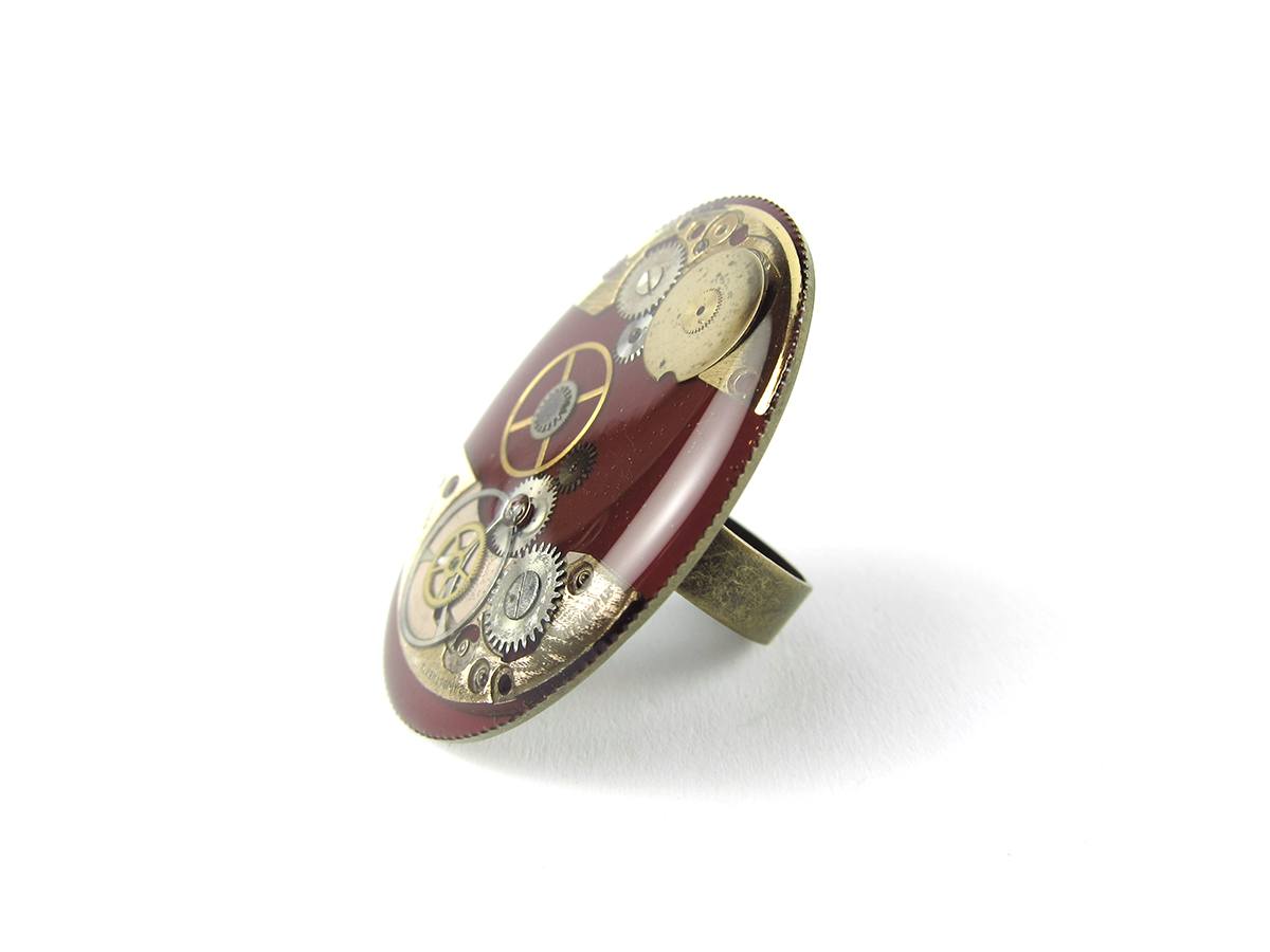 Inel Steampunk Handmade I000541 2 Inel Steampunk Handmade I000541