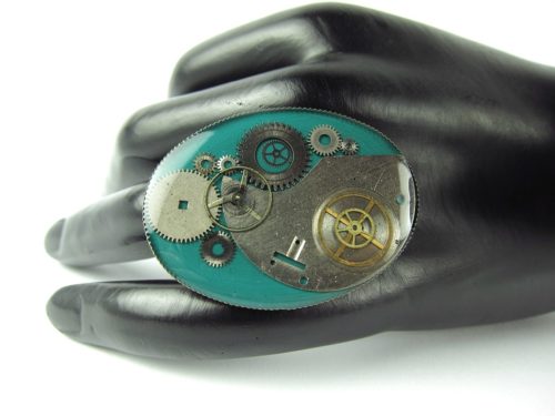 Inel Steampunk Handmade I000542