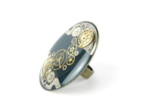 Inel Steampunk Handmade I000543