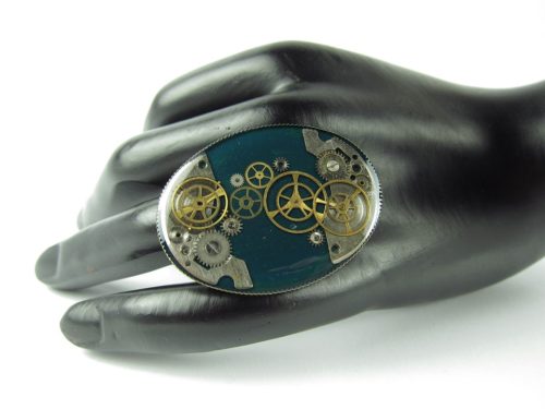 Inel Steampunk Handmade I000543