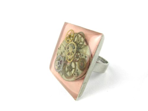 Inel Steampunk Handmade I000544