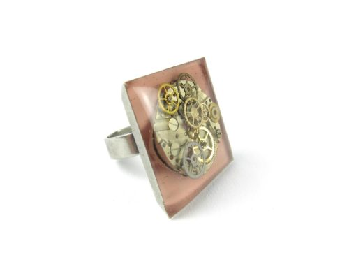 Inel Steampunk Handmade I000544