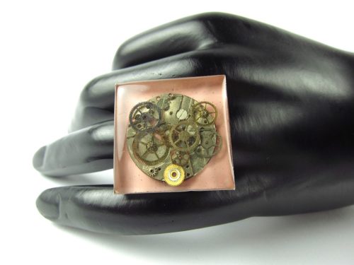 Inel Steampunk Handmade I000544