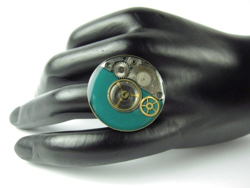 Inel Steampunk Handmade I000545
