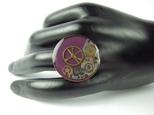 Inel Steampunk Handmade I000546