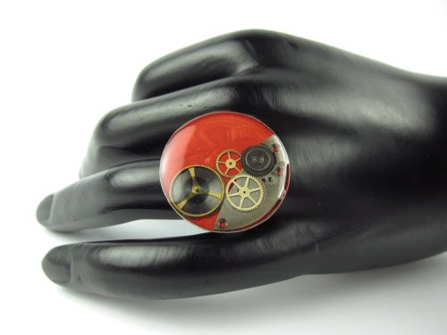 Inel Steampunk Handmade I000555