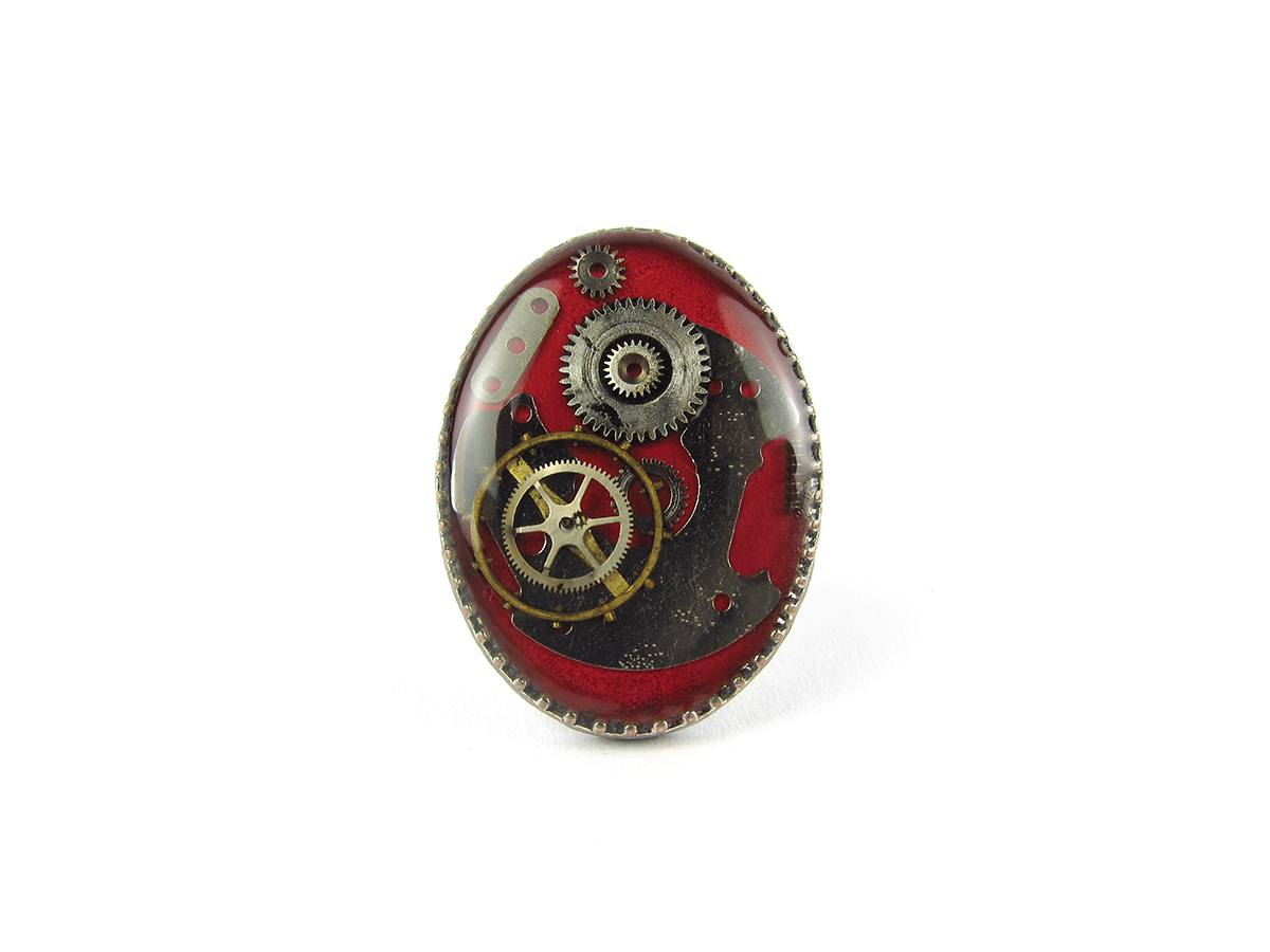 Inel Steampunk Handmade I000562 1 Inel Steampunk Handmade I000562