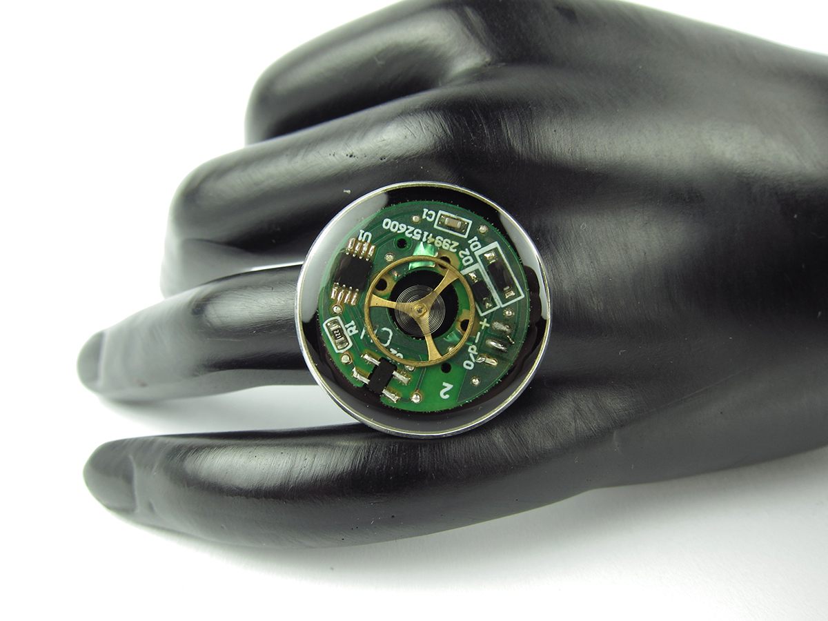 Inel Steampunk Handmade I000568 4 Inel Steampunk Handmade I000568