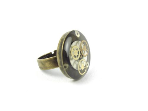 Inel Steampunk Handmade I000570