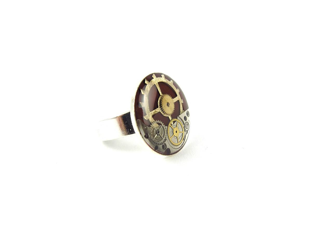 Inel Steampunk Handmade I000583 3 Inel Steampunk Handmade I000583