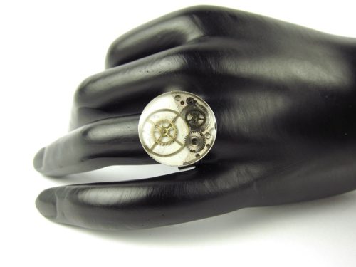 Inel Steampunk Handmade I000585