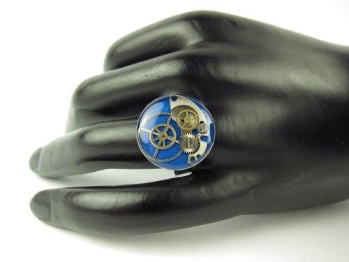 Inel Steampunk Handmade I000588