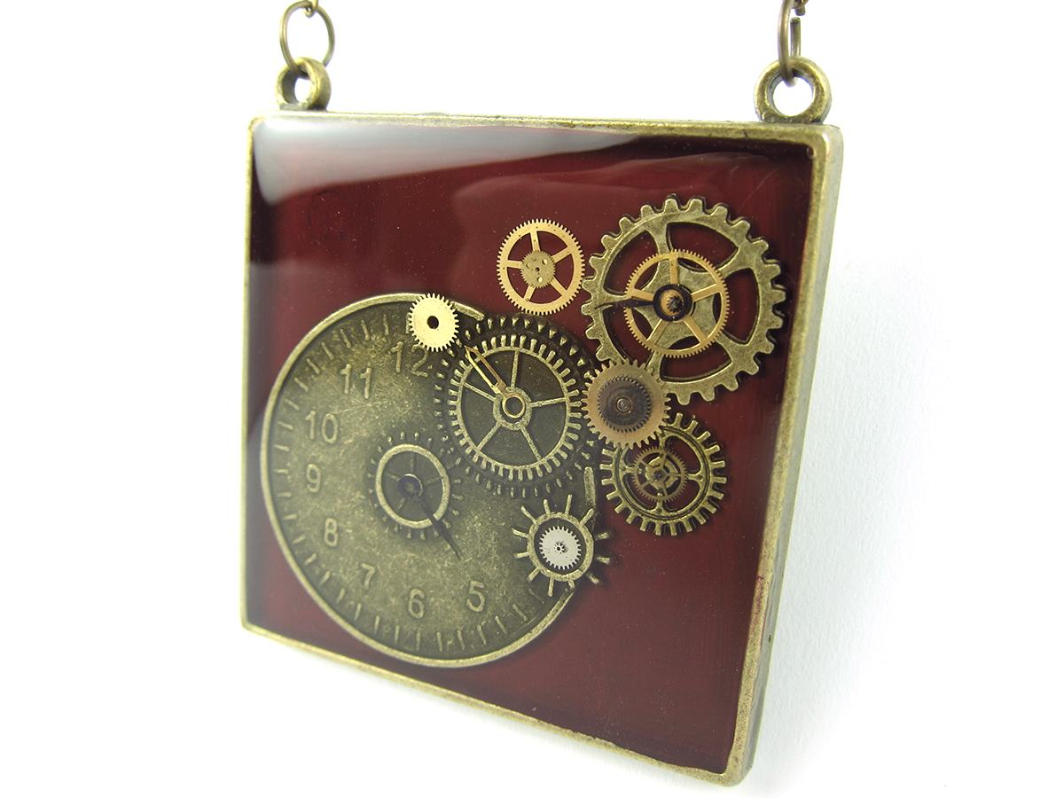 Pandantiv Steampunk Handmade P000864 2 Pandantiv Steampunk Handmade P000864