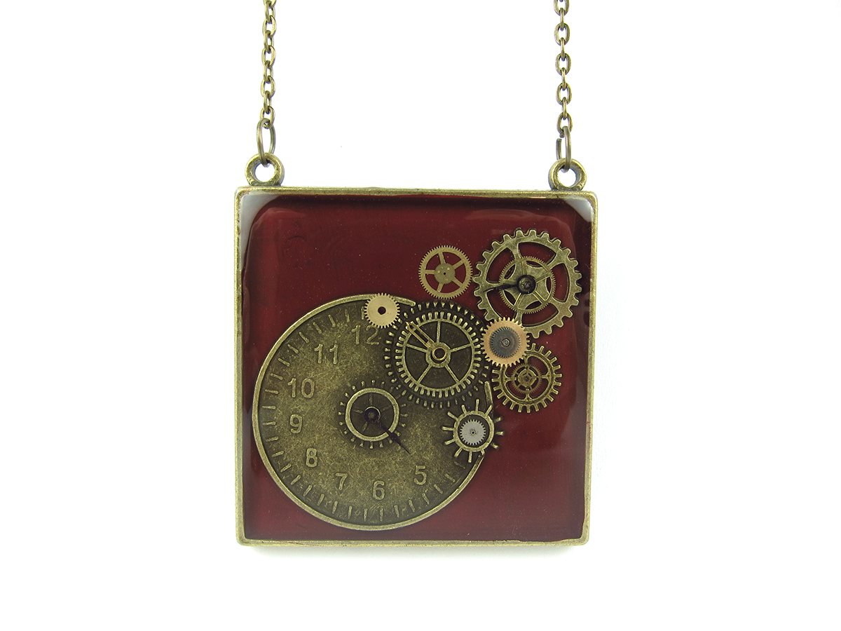 Pandantiv Steampunk Handmade P000864 4 Pandantiv Steampunk Handmade P000864