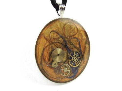 Pandantiv Steampunk Handmade P000870
