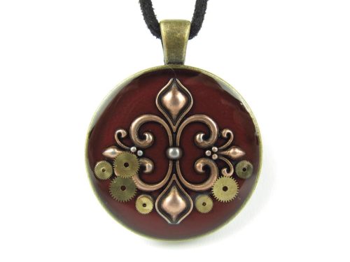 Pandantiv Steampunk Handmade P000880