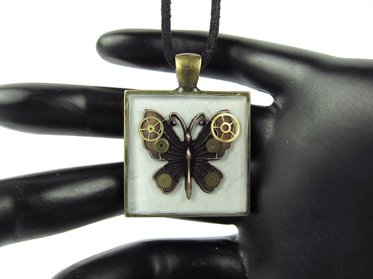 Pandantiv Steampunk Handmade P000889 2 Pandantiv Steampunk Handmade P000889