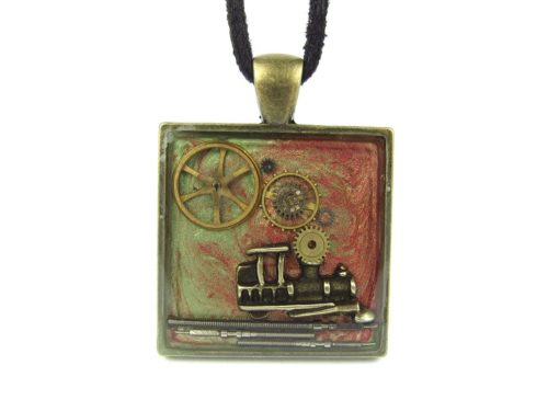 Pandantiv Steampunk Handmade P000892