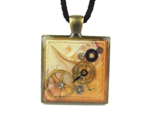 Pandantiv Steampunk Handmade P000894