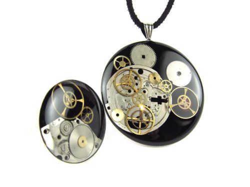 Set Bijuterii Steampunk Handmade S000003
