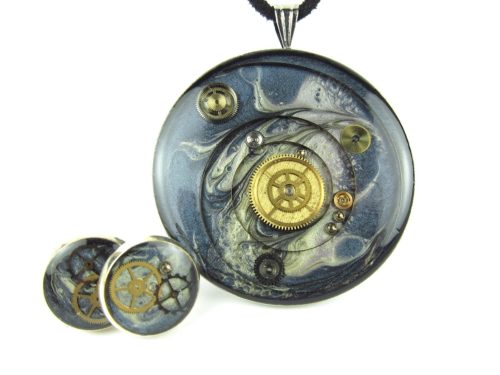 Set Bijuterii Steampunk Handmade S000005