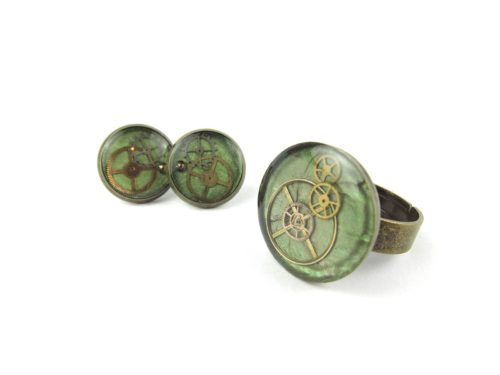 Set Bijuterii Steampunk Handmade S000006