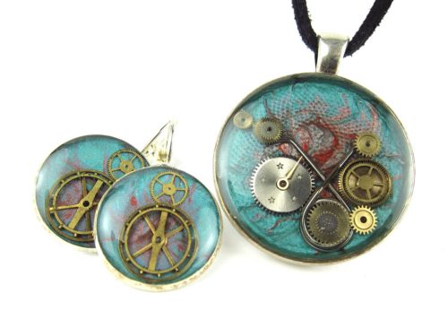 Set Bijuterii Steampunk Handmade S000007