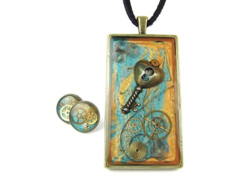 Set Bijuterii Steampunk Handmade S000008
