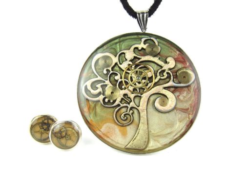 Set Bijuterii Steampunk Handmade S000010
