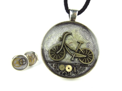 Set Bijuterii Steampunk Handmade S000011
