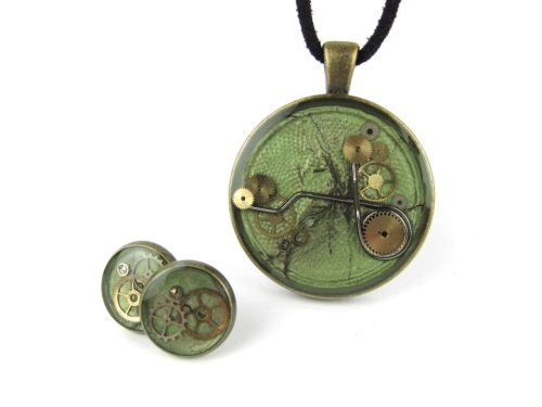 Set Bijuterii Steampunk Handmade S000012