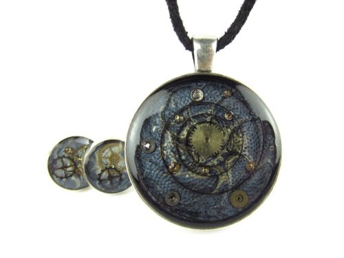 Set Bijuterii Steampunk Handmade S000014