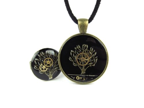 Set Bijuterii Steampunk Handmade S000017