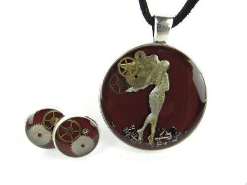 Set Bijuterii Steampunk Handmade S000018