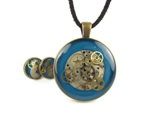 Set Bijuterii Steampunk Handmade S000019