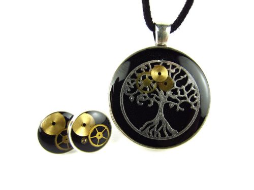 Set Bijuterii Steampunk Handmade S000020