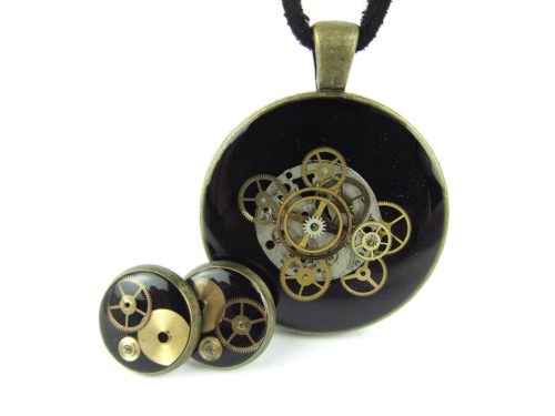 Set Bijuterii Steampunk Handmade S000021
