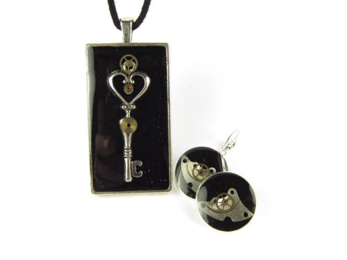 Set Bijuterii Steampunk Handmade S000025